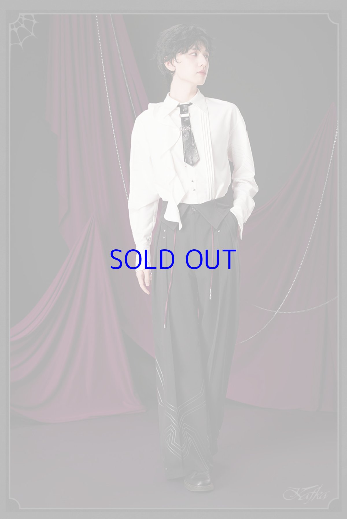 画像11: 【HSR 299pt】崩壊：スターレイル　カフカイメージ　ワイドパンツ　特典アクスタ付き (11)