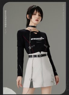 画像13: 【HSR 249pt】崩壊：スターレイル　黄泉イメージ　Tシャツ　特典アクスタ付き (13)