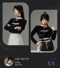 画像14: 【HSR 249pt】崩壊：スターレイル　黄泉イメージ　Tシャツ　特典アクスタ付き (14)