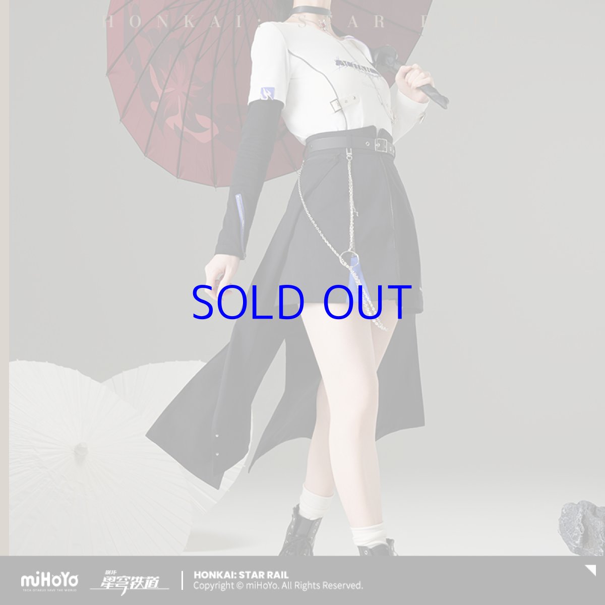 画像1: 【HSR 329pt】崩壊：スターレイル　黄泉イメージ　スカート　特典アクスタ付き (1)