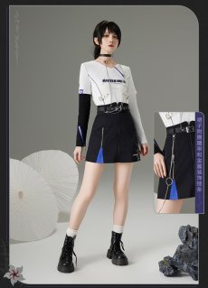 画像8: 【HSR 329pt】崩壊：スターレイル　黄泉イメージ　スカート　特典アクスタ付き (8)