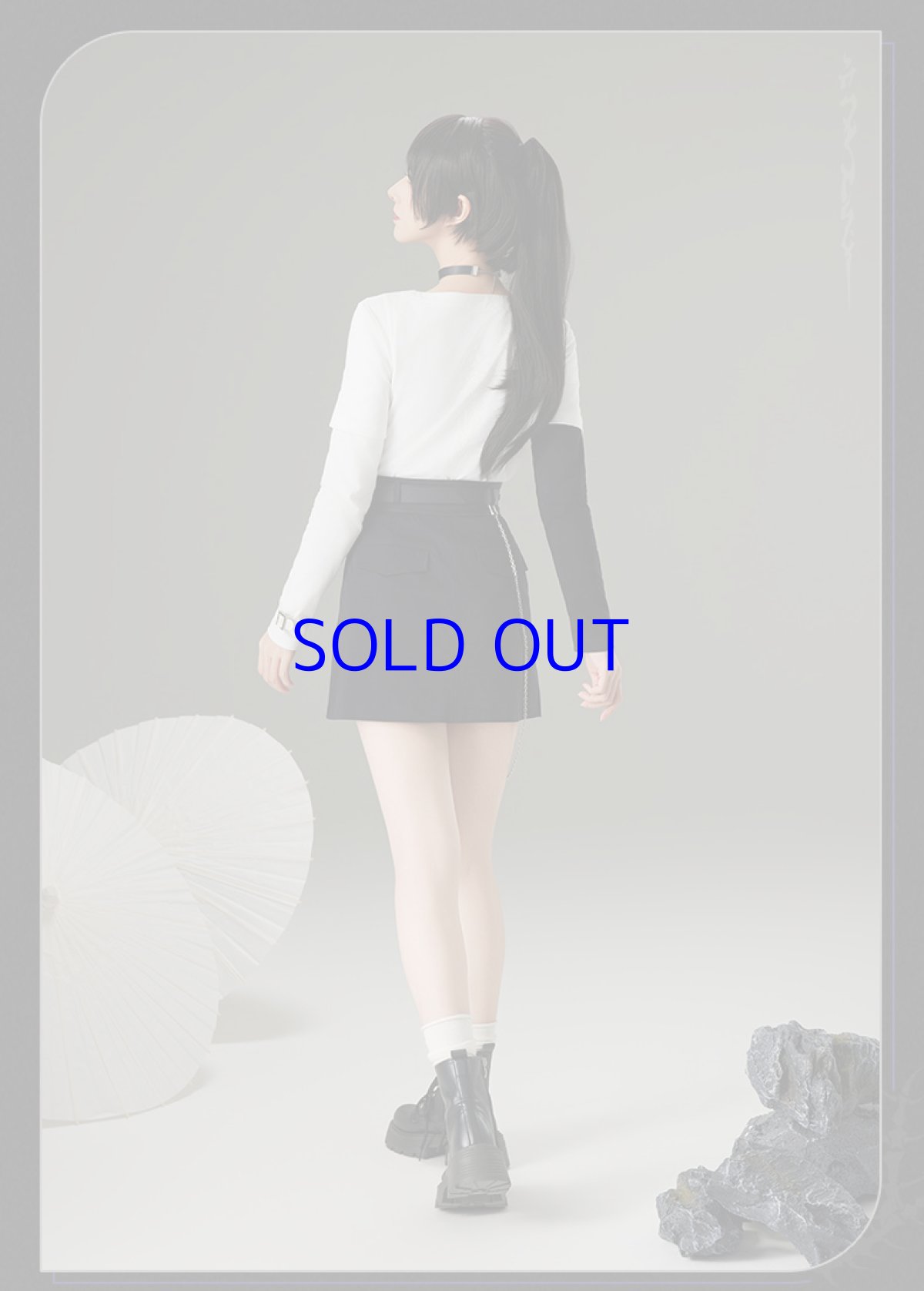 画像9: 【HSR 329pt】崩壊：スターレイル　黄泉イメージ　スカート　特典アクスタ付き (9)