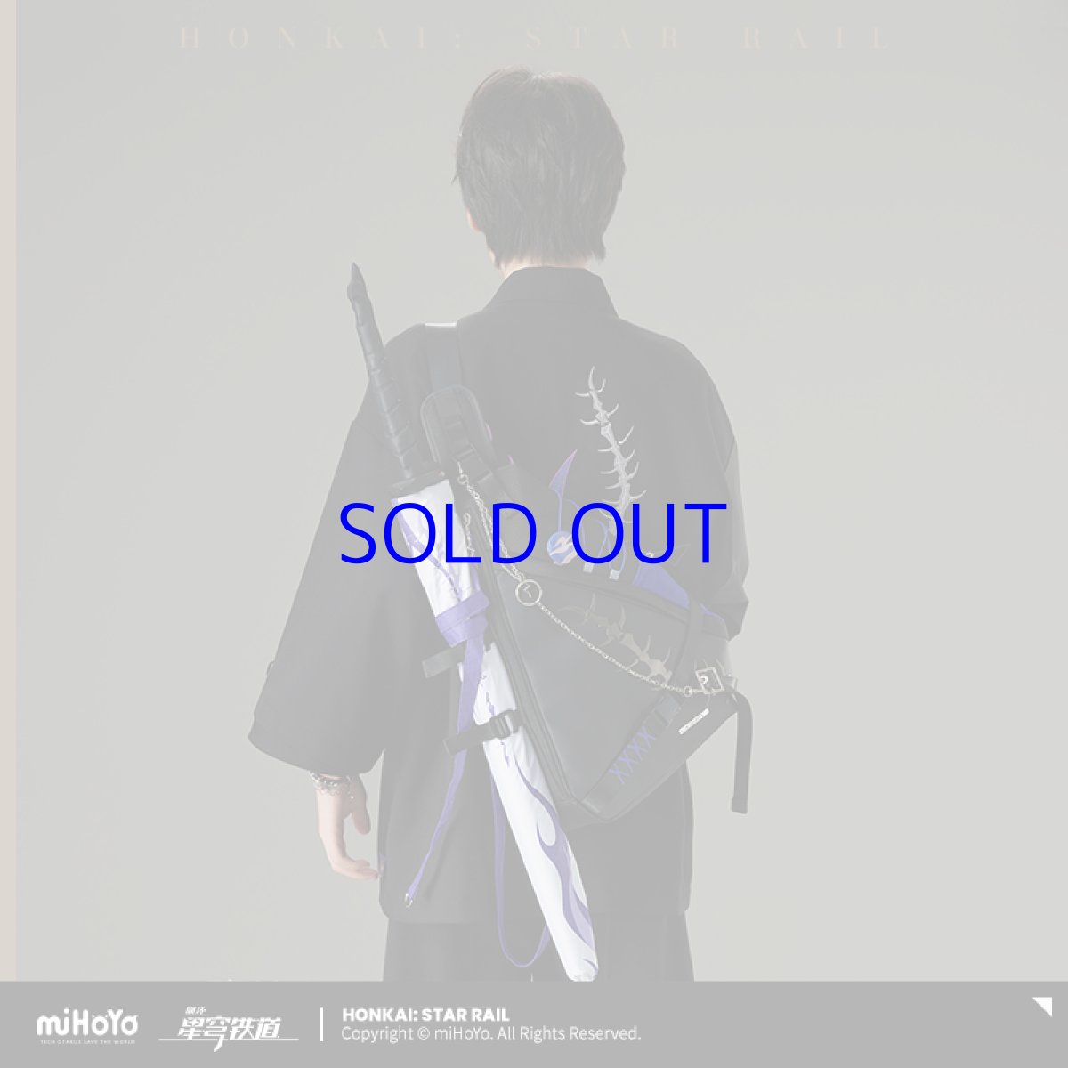 画像4: 崩壊：スターレイル　黄泉イメージ　ボディバッグ　特典アクスタ付き (4)