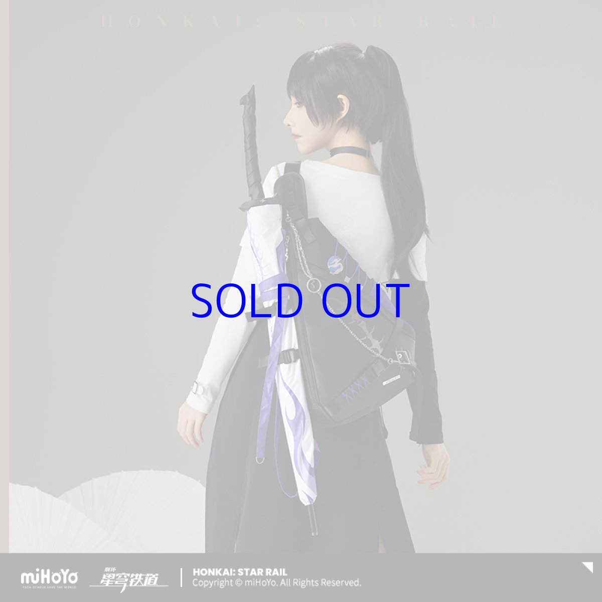 画像5: 崩壊：スターレイル　黄泉イメージ　ボディバッグ　特典アクスタ付き (5)