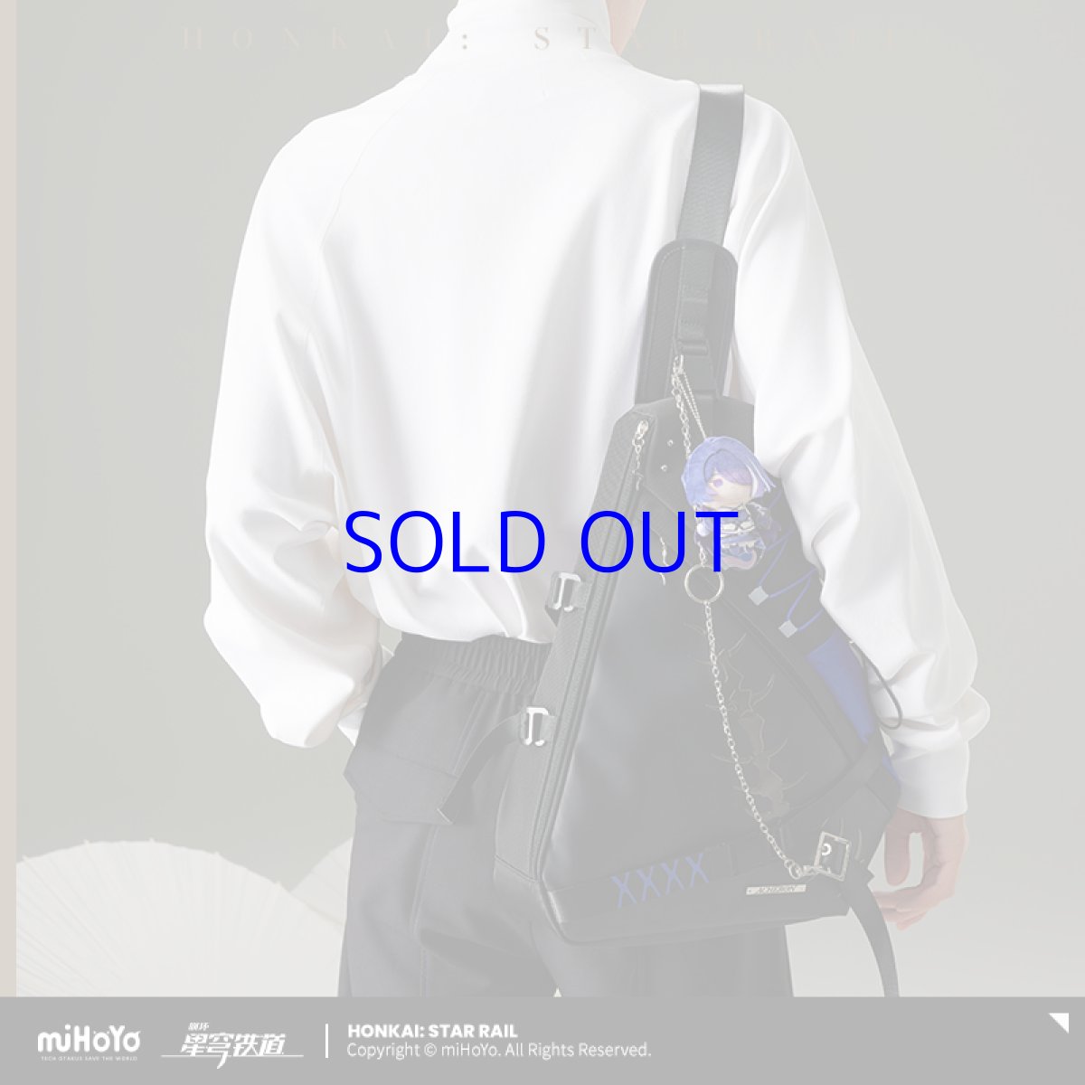 画像6: 崩壊：スターレイル　黄泉イメージ　ボディバッグ　特典アクスタ付き (6)