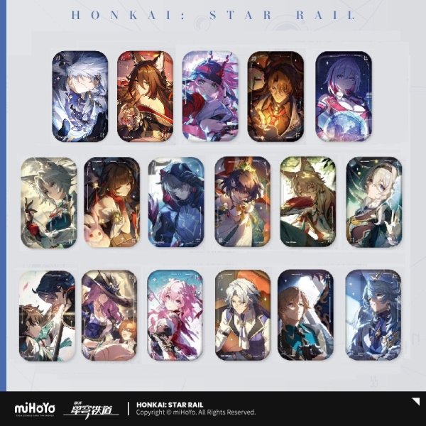 崩壊：スターレイル 光円錐 スクエアバッジ Vol.3｜HAKUTEA