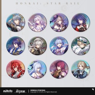 スターレイル　ローソン　缶バッジ　黄泉　60 崩壊スターレイル ローソン コラボ 缶バッジ3個セットB x 1 組