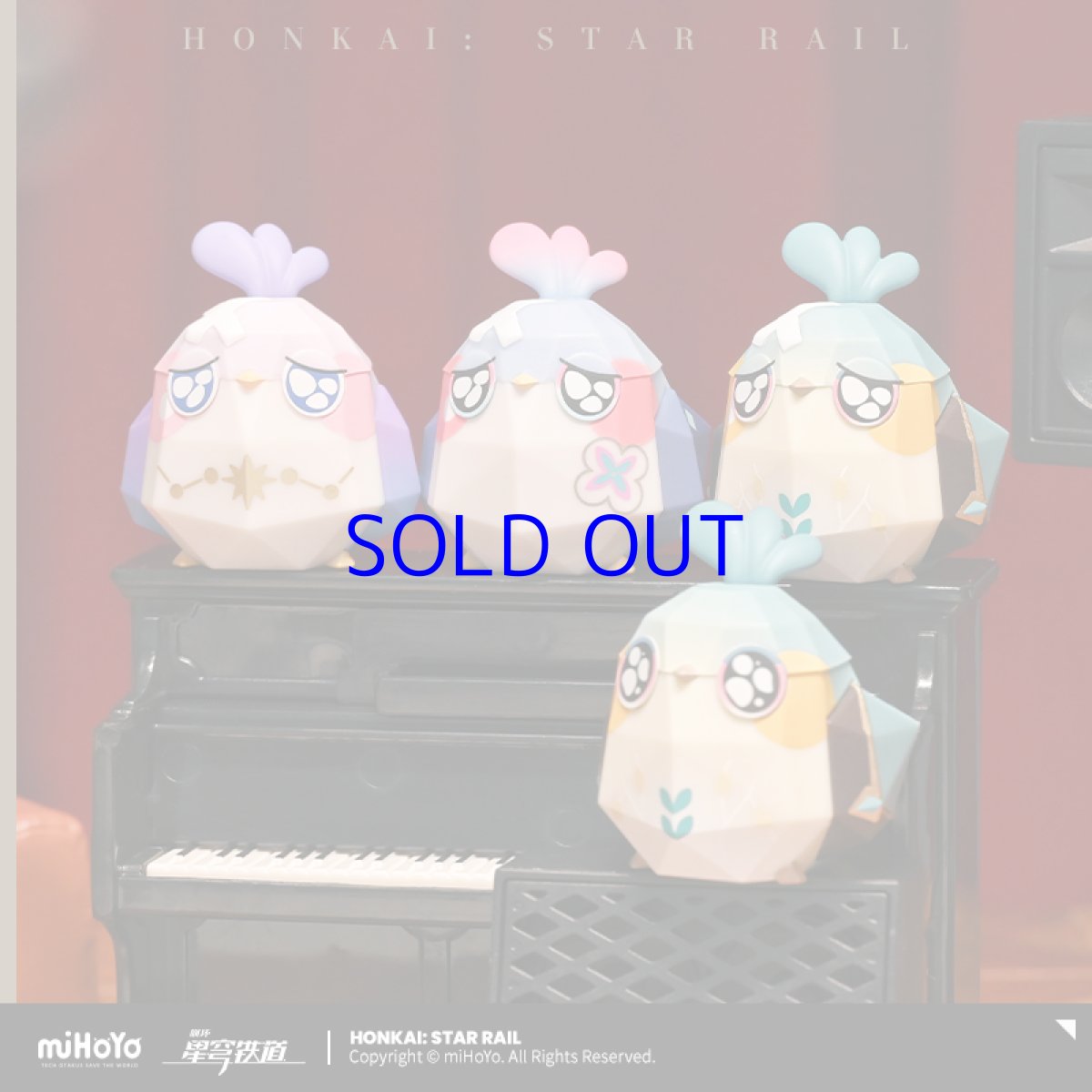 画像3: 【HSR 828pt】崩壊：スターレイル　折り紙の小鳥マッチ　ミニフィギュア　60点ボックス (3)