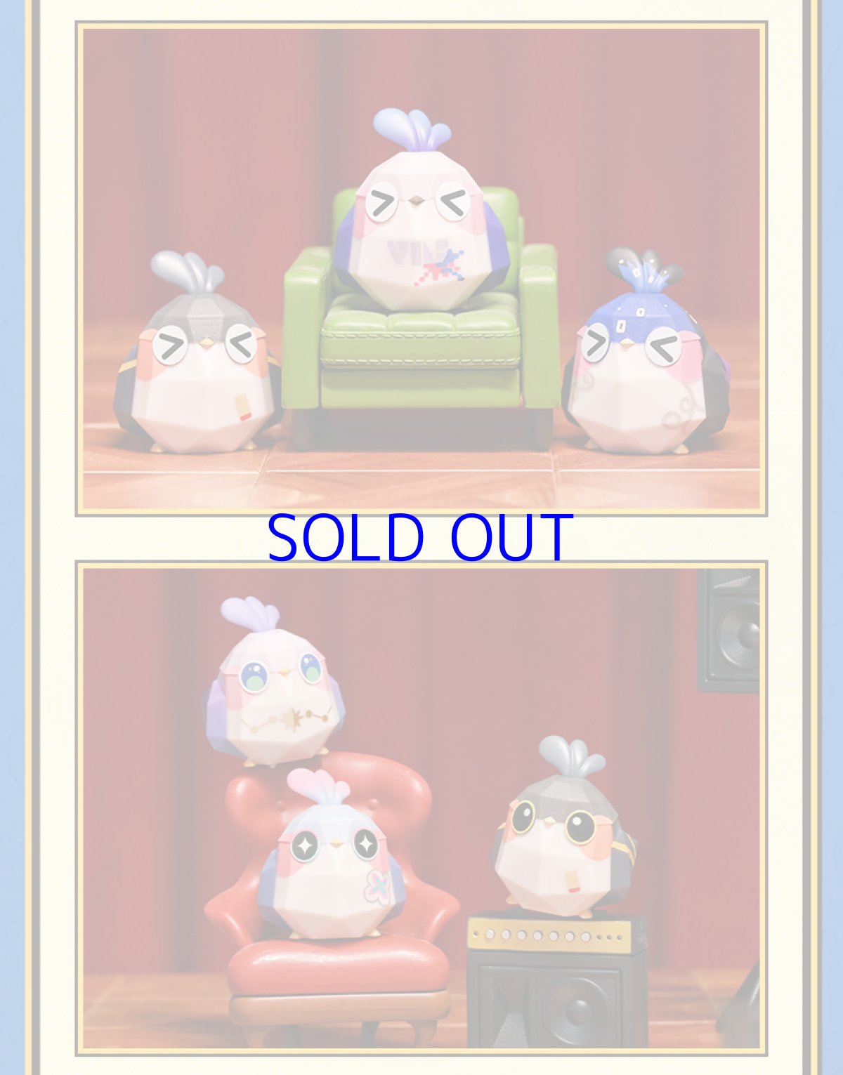 画像12: 【HSR 828pt】崩壊：スターレイル　折り紙の小鳥マッチ　ミニフィギュア　60点ボックス (12)