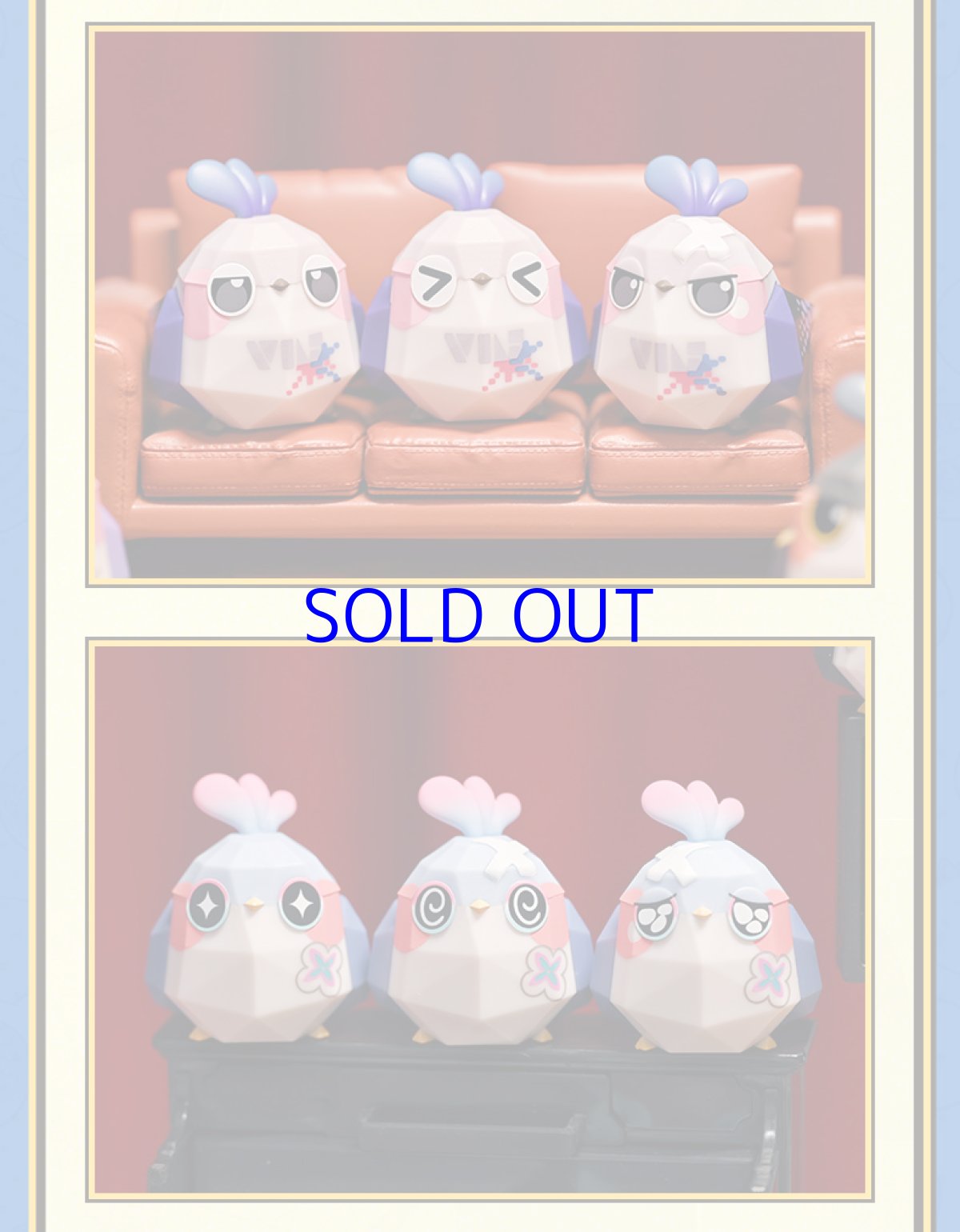 画像9: 【HSR 828pt】崩壊：スターレイル　折り紙の小鳥マッチ　ミニフィギュア　60点ボックス (9)