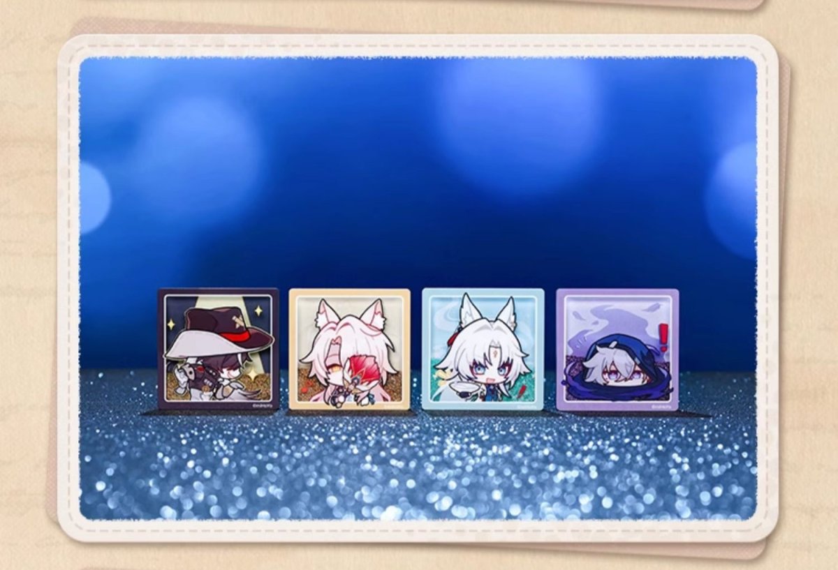 画像8: 【HSR 32pt】崩壊：スターレイル　パムの展示館　グリッターマグネット (8)