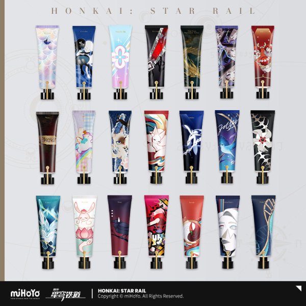 崩壊スターレイル ハンドクリーム　香水　公式正規品 ファイノン　モーディス ① 崩壊：スターレイル イメージアロマ ハンドクリーム【特殊航空便、船便