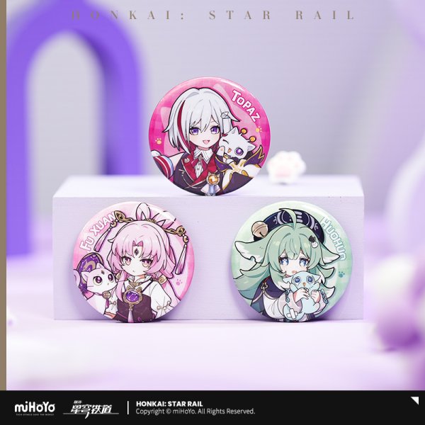 崩壊：スターレイル ちびっこネコ 缶バッジ Vol.1｜HAKUTEA