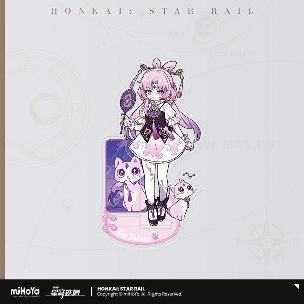 崩壊：スターレイル ちびっこネコ アクリルスタンド Vol.1｜HAKUTEA