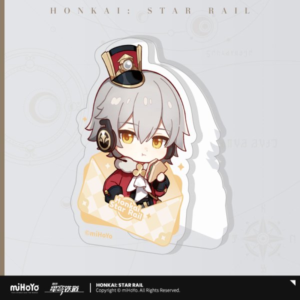 HSR 25pt】崩壊：スターレイル ナナシビトの勲章 アクリルクリップ