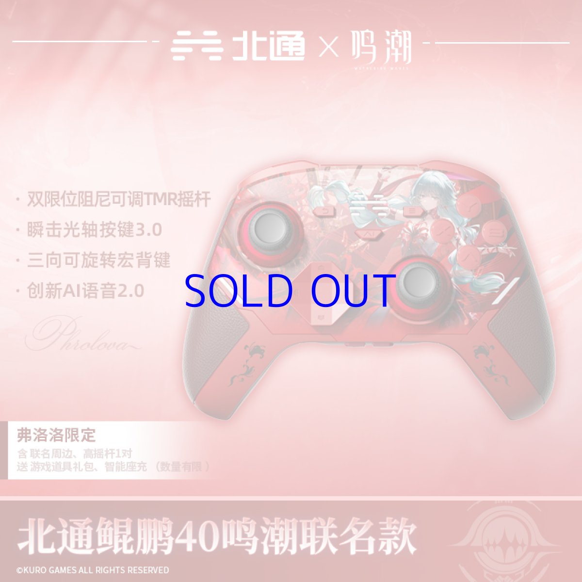 画像2: 鳴潮　フローヴァ　コントローラー【特殊航空便、船便】【予約180日以内】 (2)