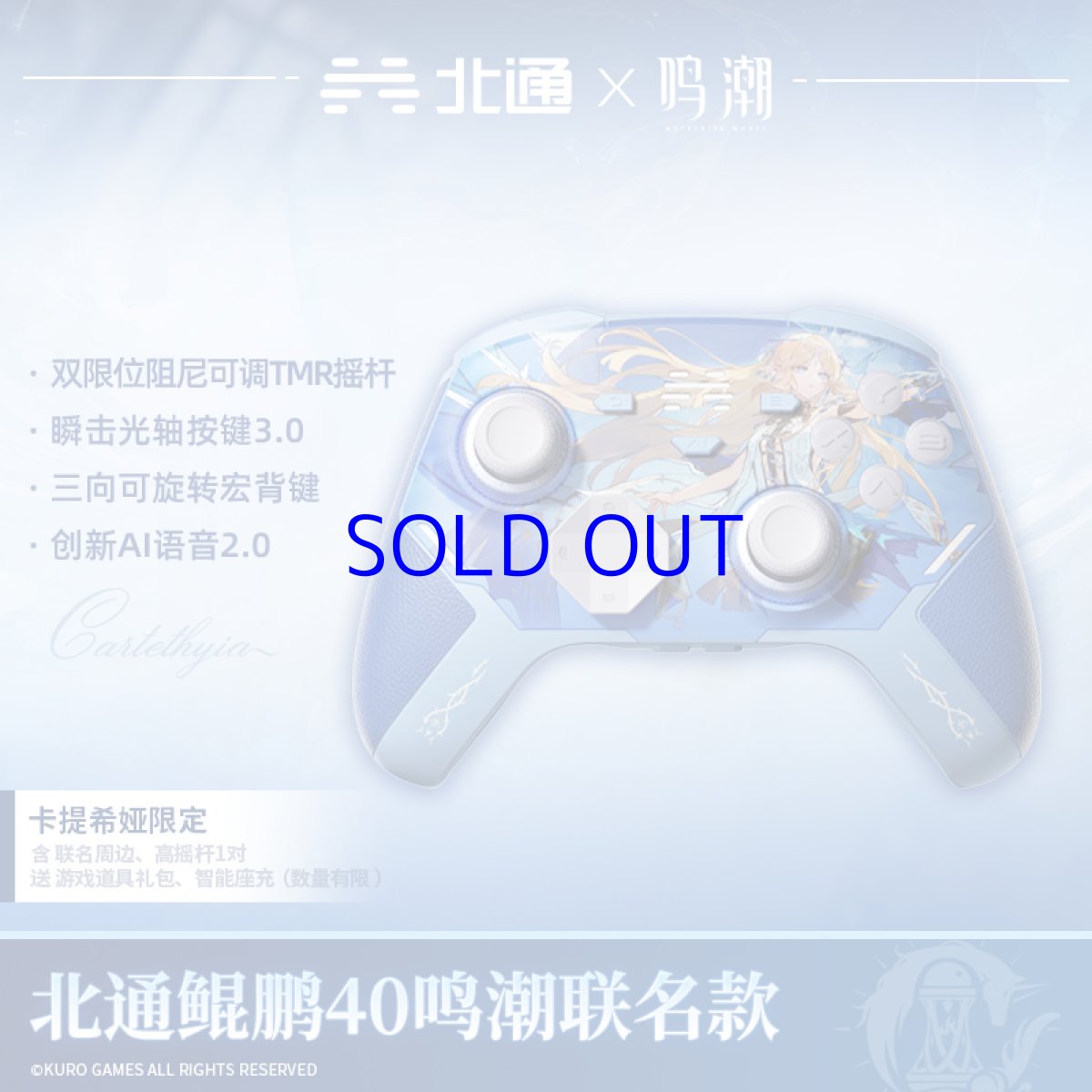 画像2: 鳴潮　カルテジア　コントローラー【特殊航空便、船便】【予約180日以内】 (2)