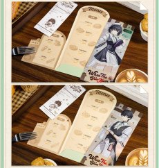 画像8: 【鳴潮A 20pt】鳴潮　晴れの日の約束　メニュー風ペーパーセット (8)