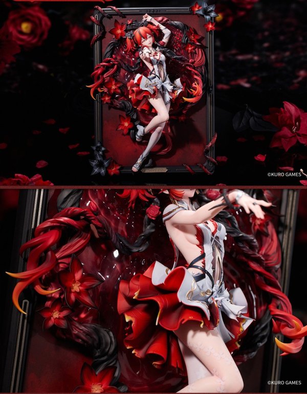 鳴潮 ツバキ・咲き乱れる紅椿 1/7 フィギュア 特典カード付き【予約