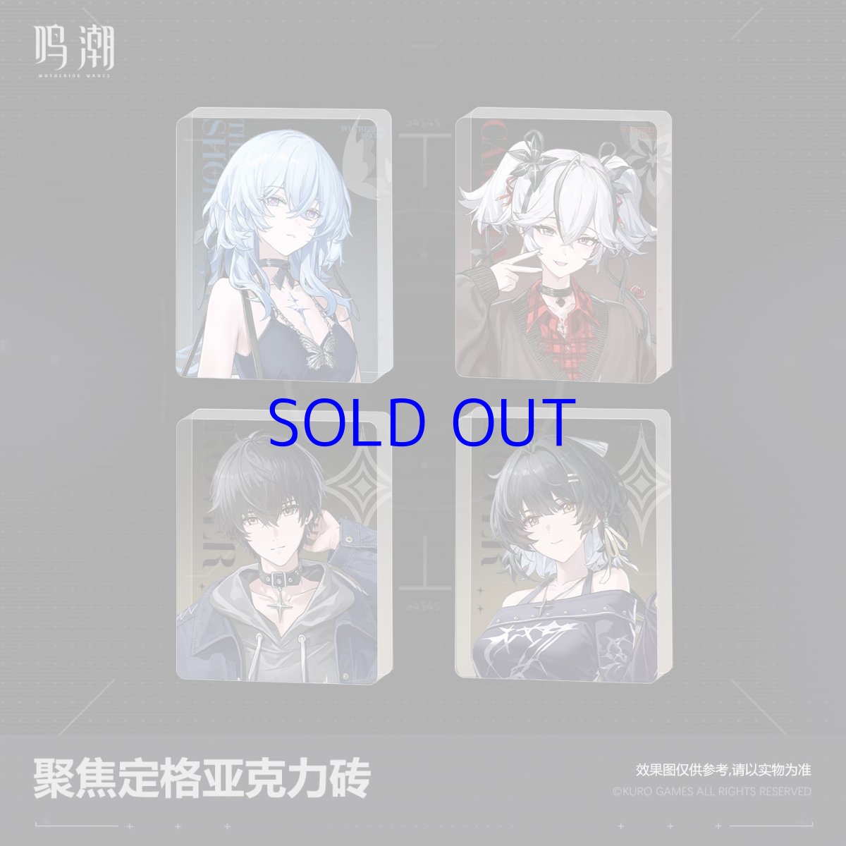 画像1: 鳴潮　聚焦定格　アクリルブロック【予約180日以内】 (1)