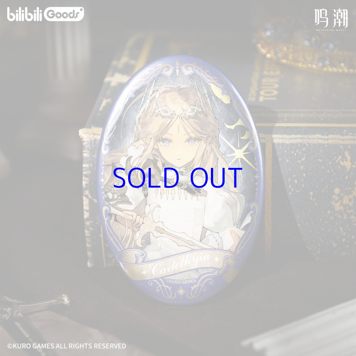 画像4: 鳴潮×bilibiligoods　冠冕之墟　缶バッジ【予約180日以内】 (4)
