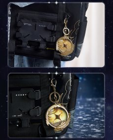 画像5: 鳴潮　金髄の波模様　キーホルダー型中国交通ICカード【予約210日以内】 (5)
