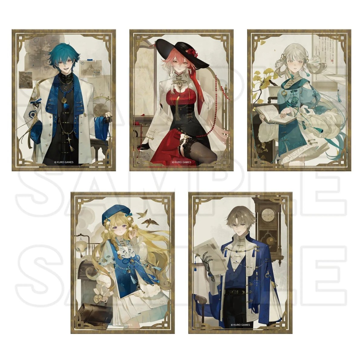 画像2: 鳴潮 綺夢幻影 色紙 (2)