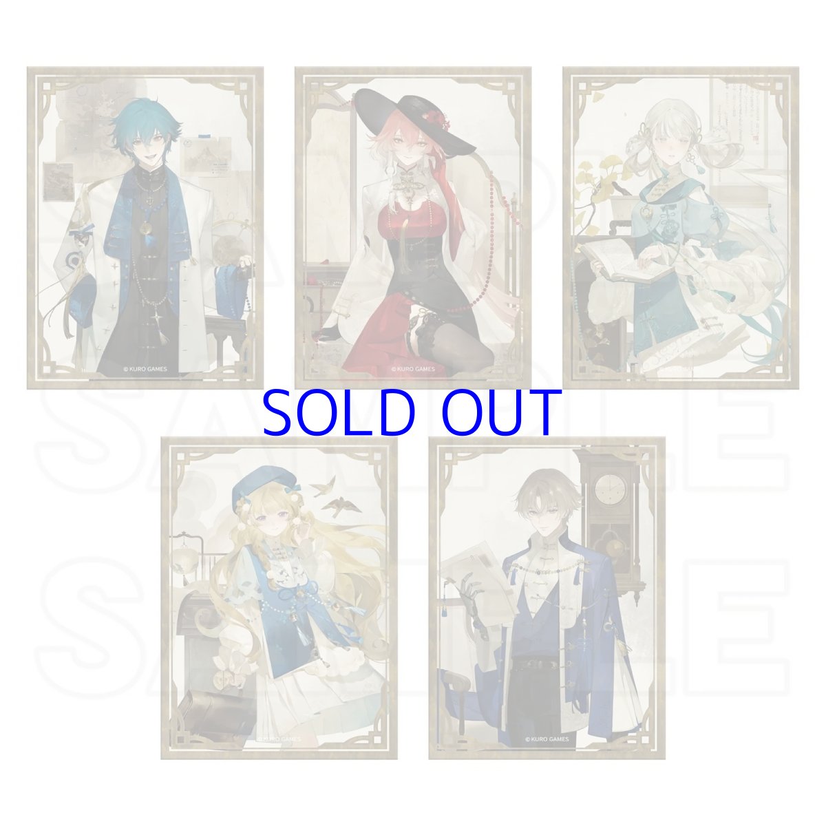 画像2: 鳴潮　綺夢幻影　色紙 (2)