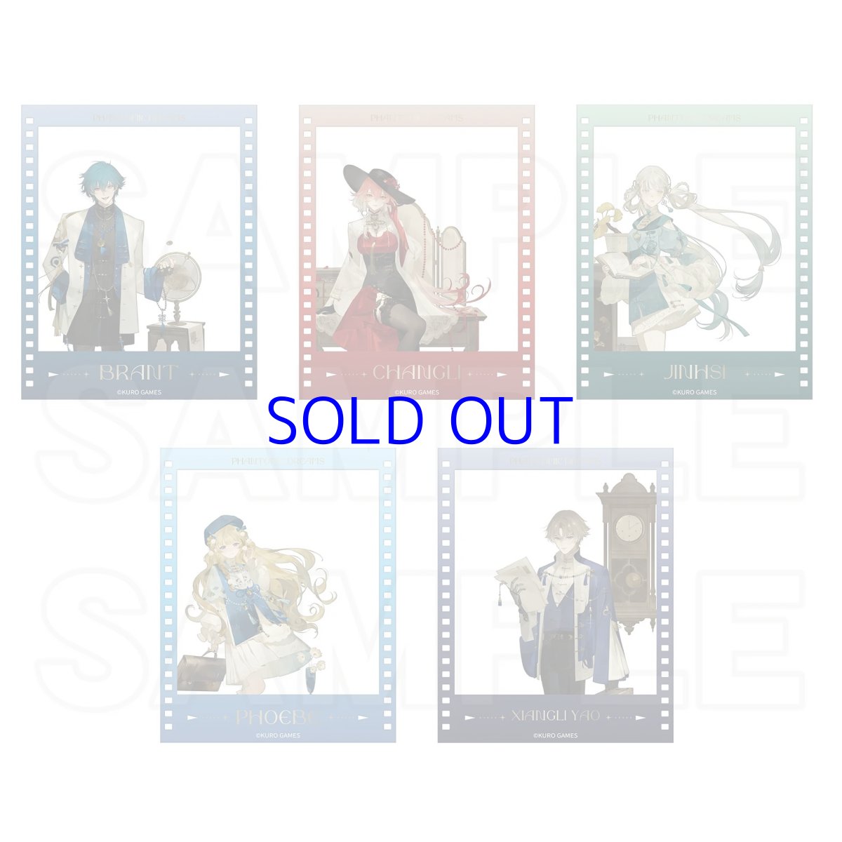 画像2: 鳴潮　綺夢幻影　アクリルクリアカード (2)