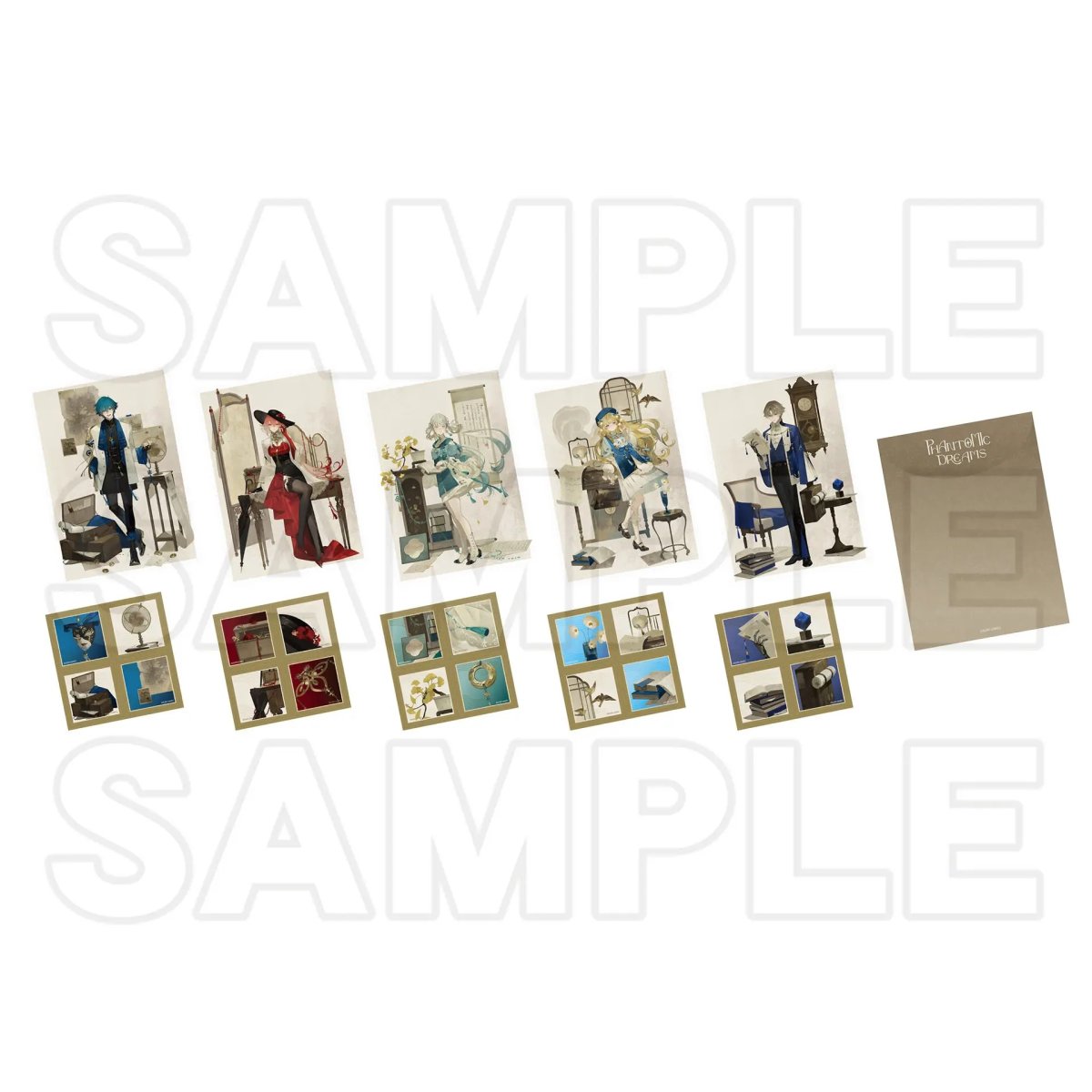 画像2: 鳴潮 綺夢幻影 ポストカードセット (2)