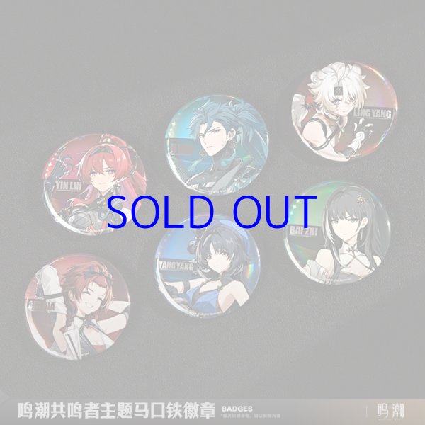 鳴潮 編隊立ち絵 缶バッジセット - HAKUTEA