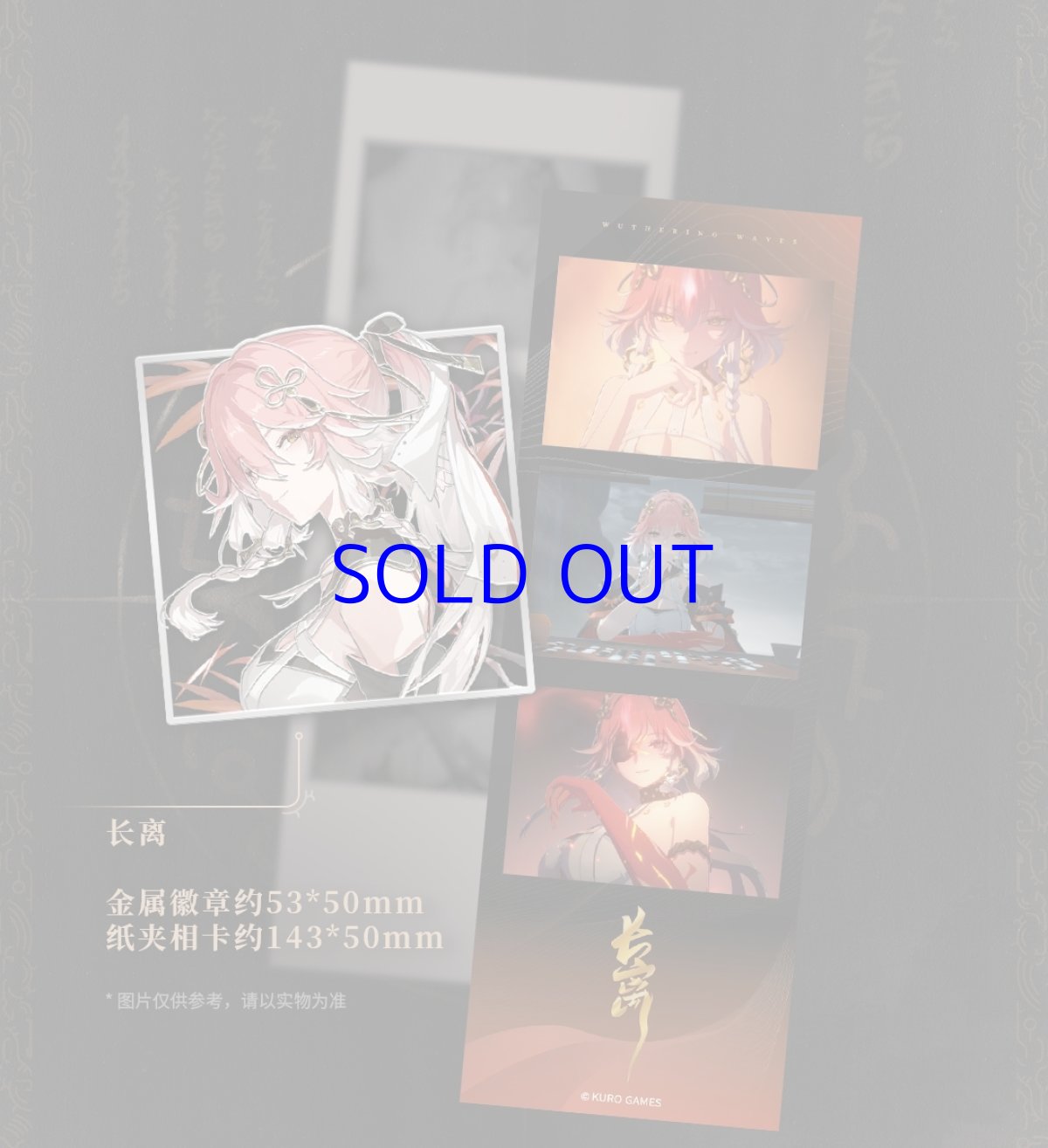 画像5: 鳴潮　キャラクターPV　金属バッジ＆カードセット (5)