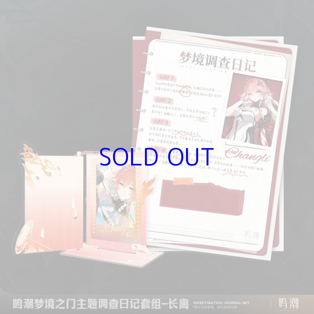 画像3: 鳴潮　夢境のゲート　調査日記グッズセット (3)