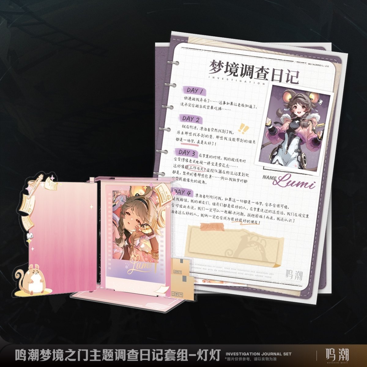 画像5: 鳴潮　夢境のゲート　調査日記グッズセット (5)