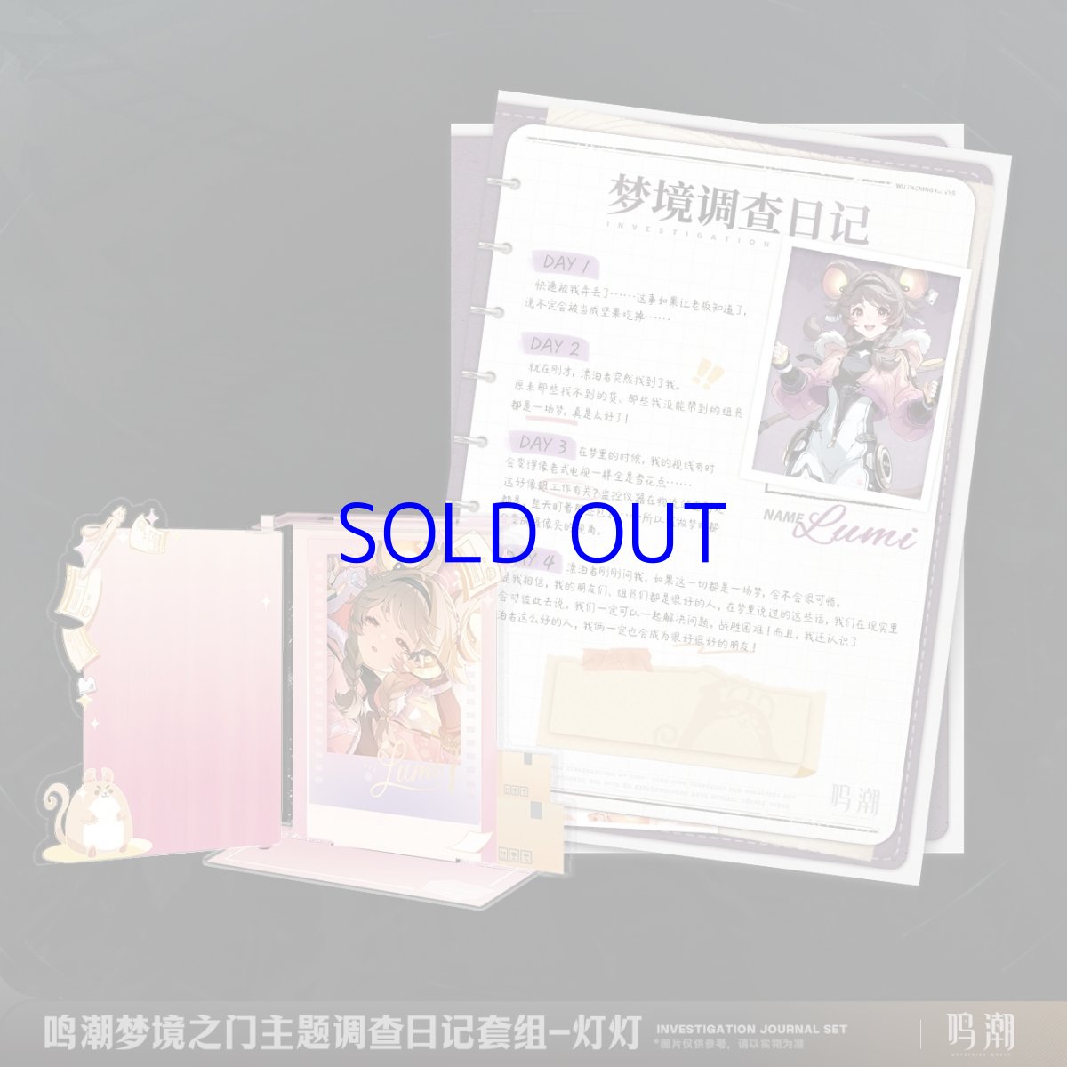 画像5: 鳴潮　夢境のゲート　調査日記グッズセット (5)