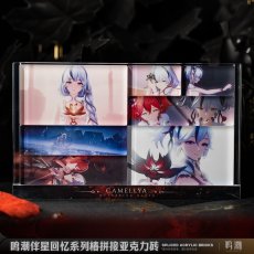 画像1: 鳴潮　連星メモリー・ツバキ　8コマ　アクリルブロック (1)