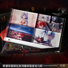 画像2: 鳴潮　連星メモリー・ツバキ　8コマ　アクリルブロック (2)