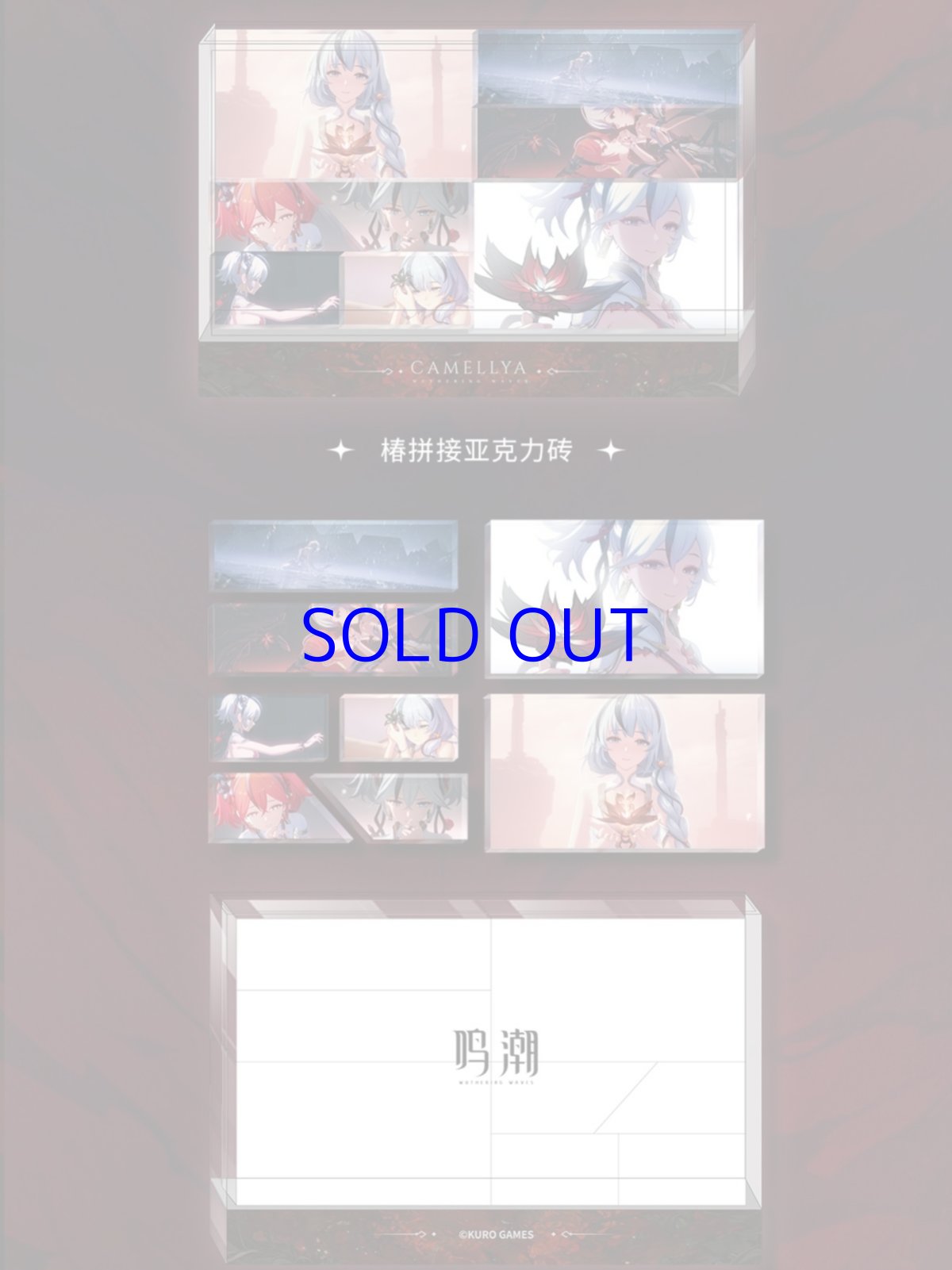 画像4: 鳴潮　連星メモリー・ツバキ　8コマ　アクリルブロック (4)