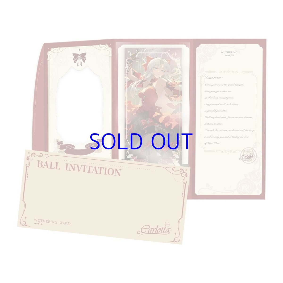 画像6: 鳴潮　カルロッタ　招待状セット【予約180日以内】 (6)