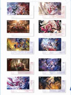 画像7: 鳴潮　イラスト　ポストカードセット　2セット　特典カード付き (7)