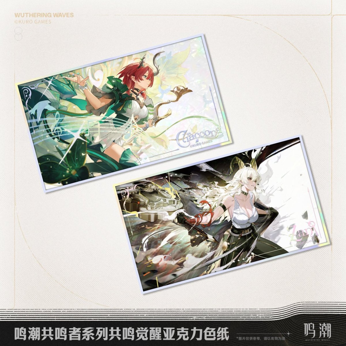 画像1: 鳴潮　共鳴覚醒　アクリル色紙 (1)