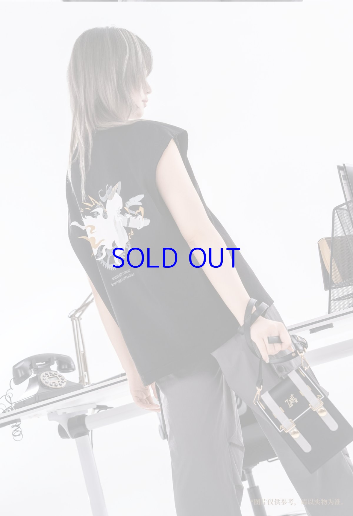 画像7: 鳴潮　ザンニーイメージ　ノースリーブTシャツ (7)