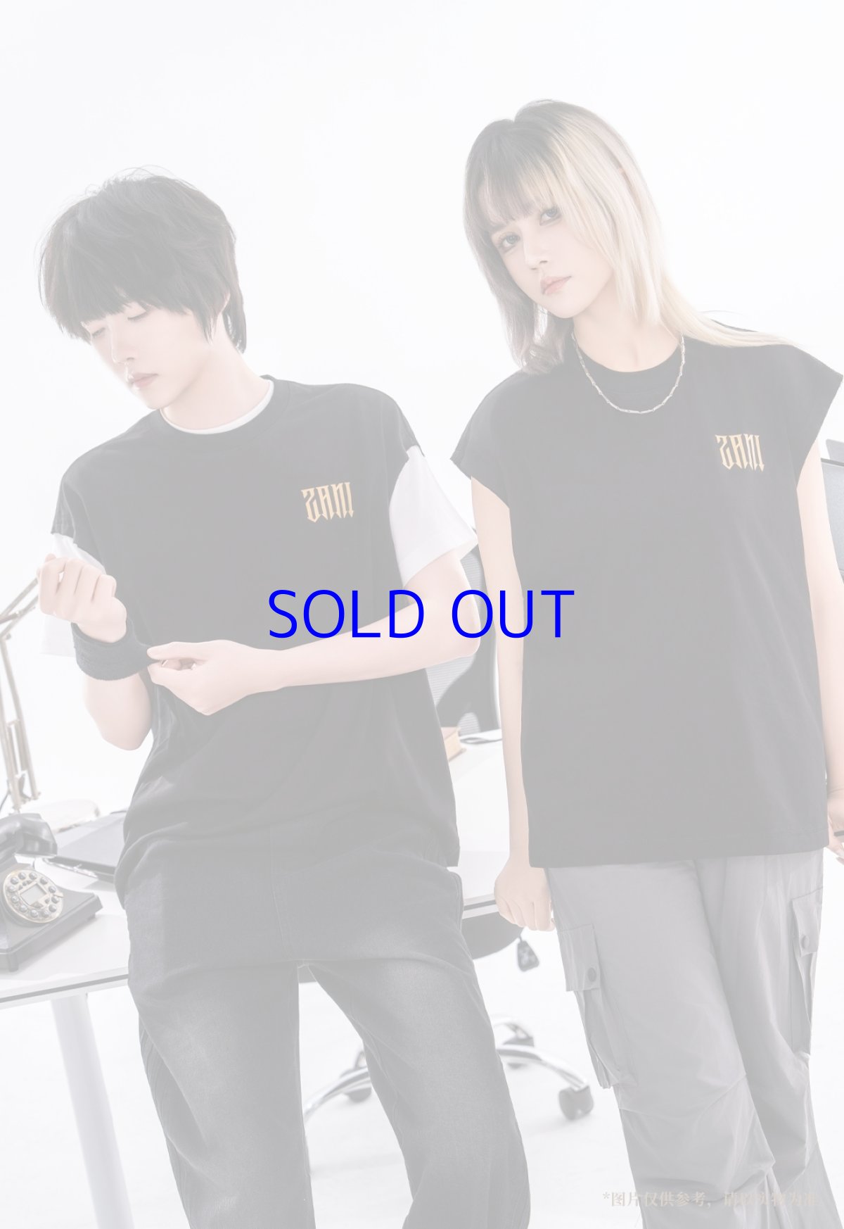 画像9: 鳴潮　ザンニーイメージ　ノースリーブTシャツ (9)