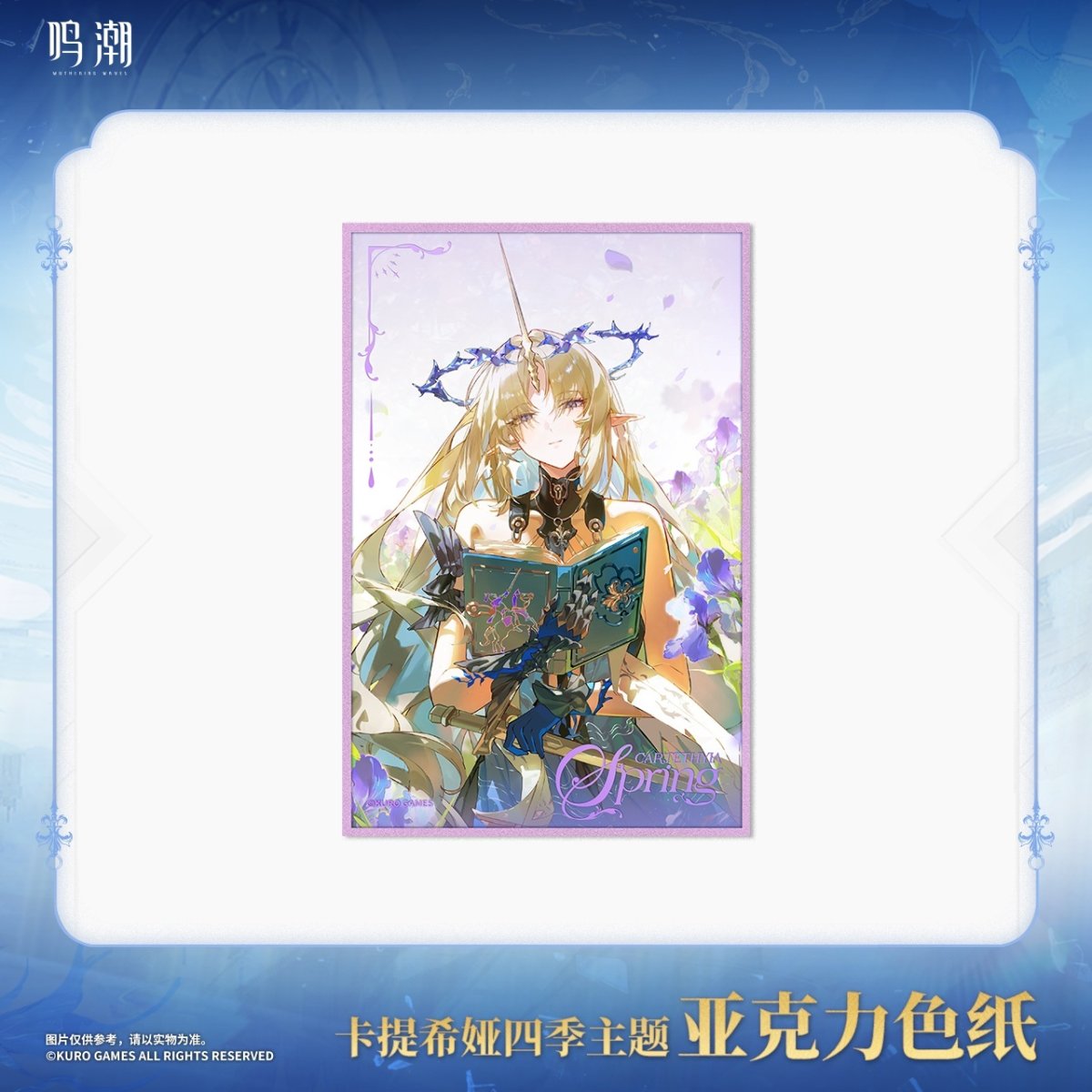 画像2: 鳴潮　カルテジア　アクリル色紙 (2)