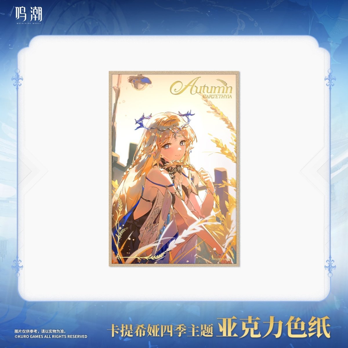 画像4: 鳴潮　カルテジア　アクリル色紙 (4)