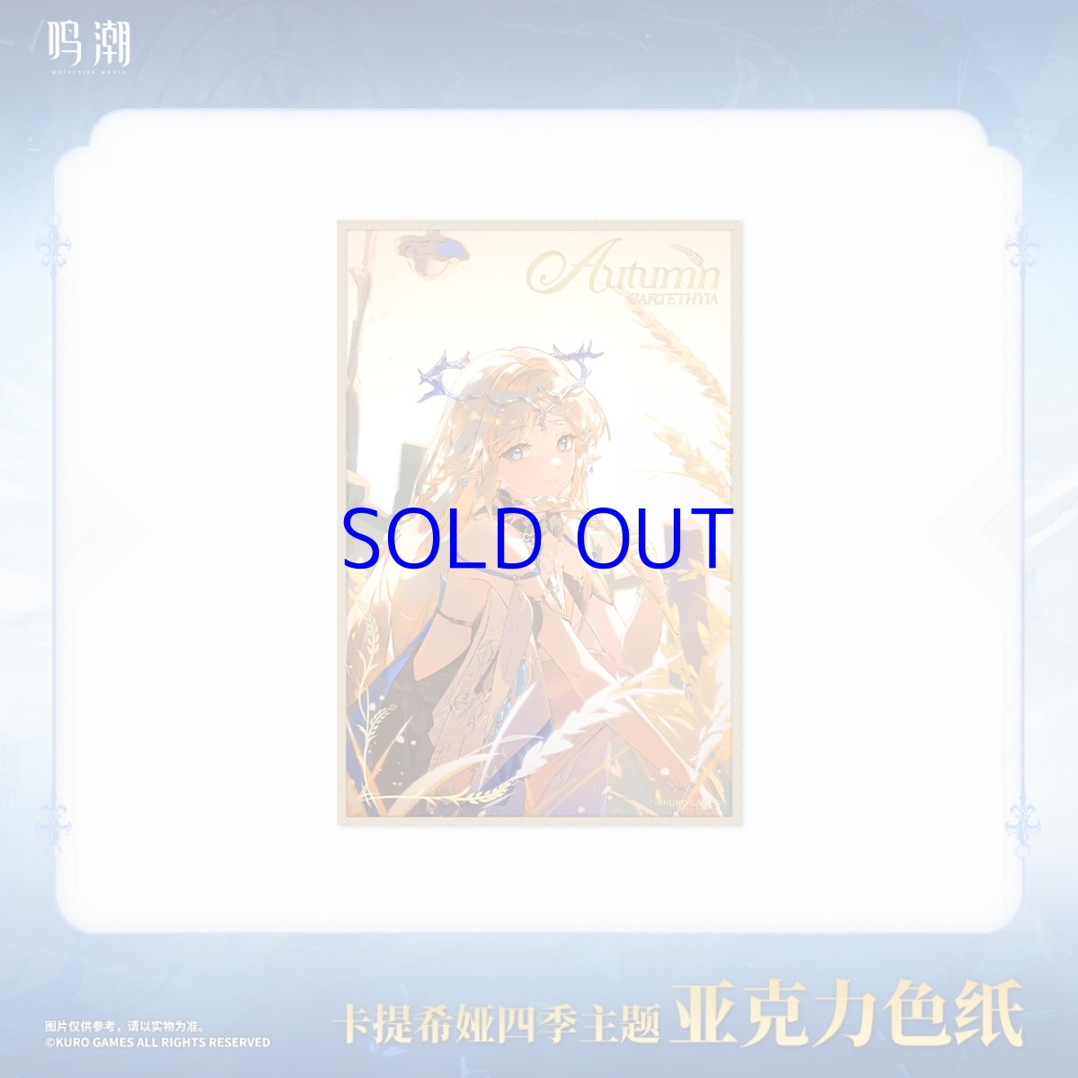 画像4: 鳴潮　カルテジア　アクリル色紙 (4)