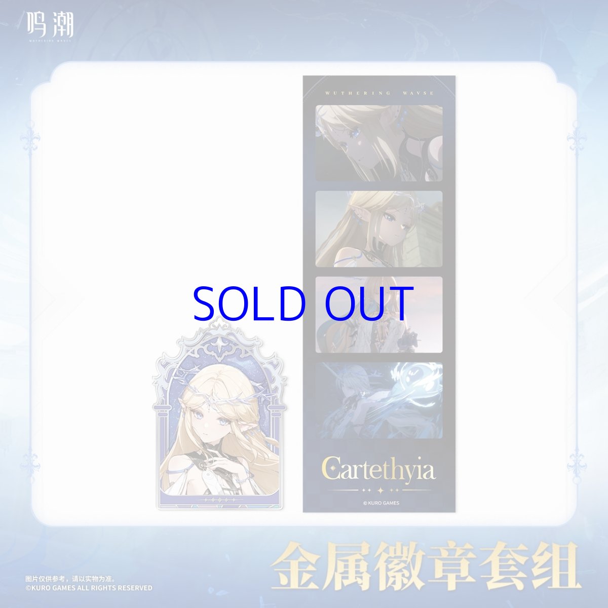 画像2: 鳴潮　交錯する星群れ　ピンバッジ&フィルムカードセット (2)