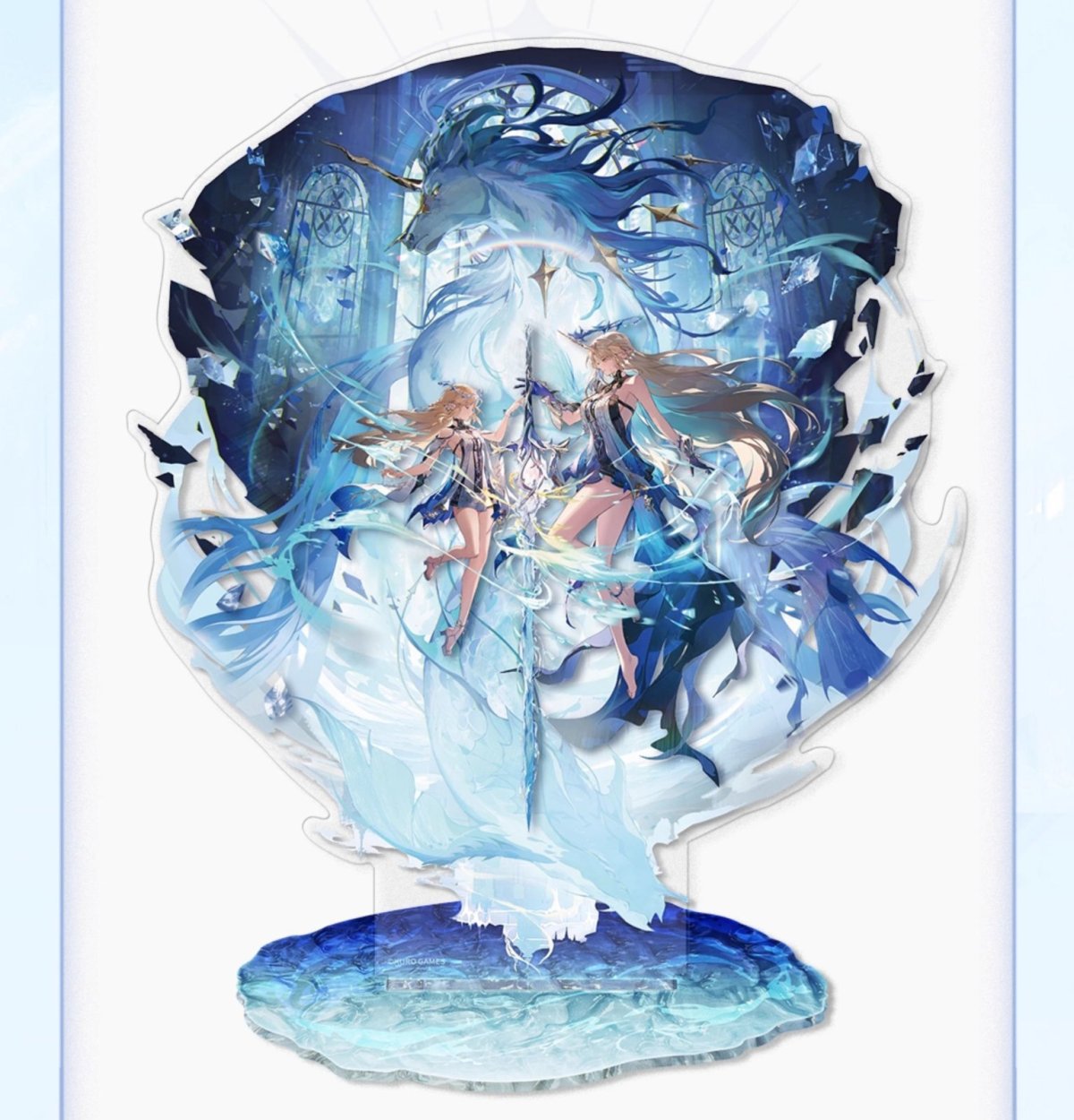 画像4: 鳴潮　カルテジア　シーン立ち絵　アクリルスタンド　特典カード付き (4)