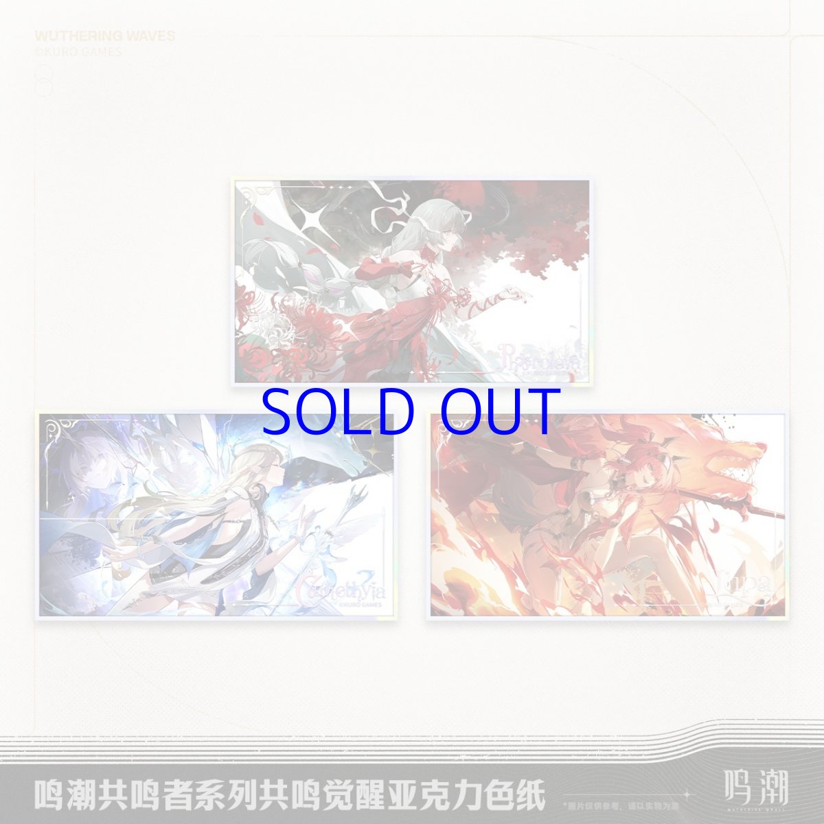 画像1: 鳴潮　共鳴解放　アクリル色紙 (1)