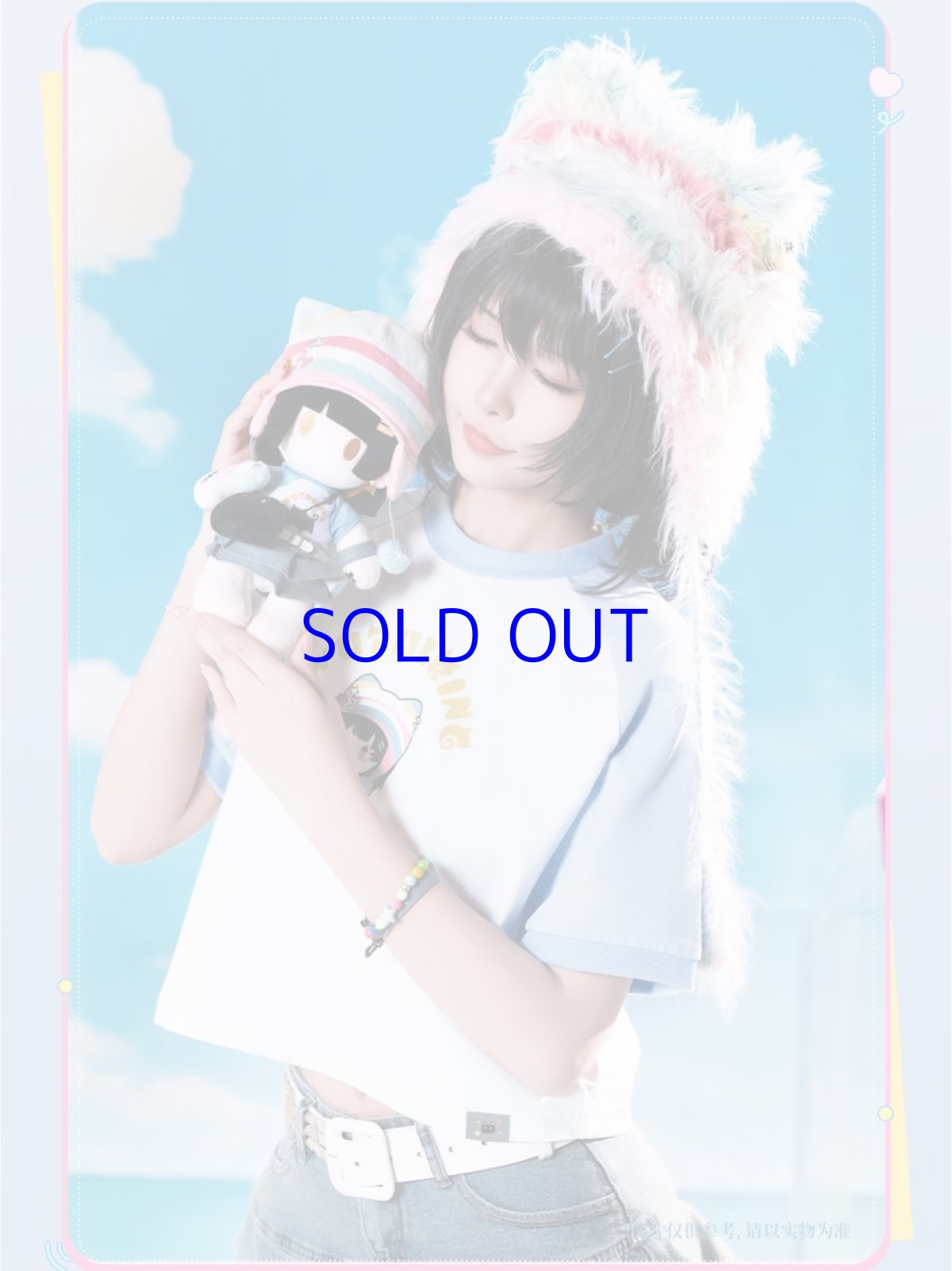 画像6: 鳴潮　心域回響　漂泊者イメージ　クロップドTシャツ（2種類） (6)